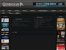 Tablet Screenshot of gondolin.pl